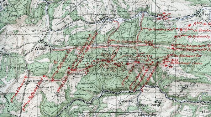 Glaserberg carte militaire jbw